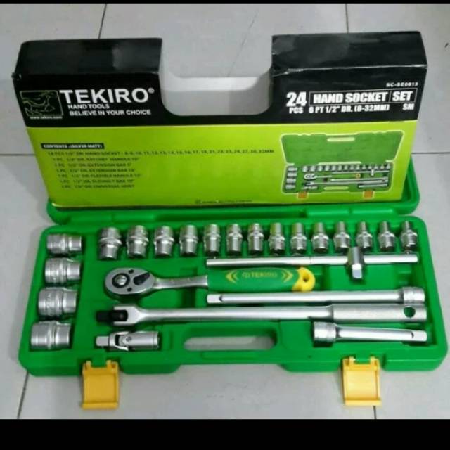 Kunci Sok 8-32 mm Tekiro