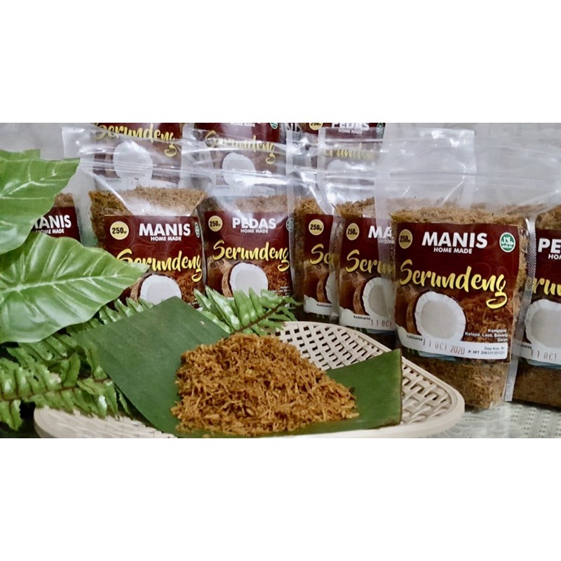 

Serundeng Kelapa Manis/ Pedas