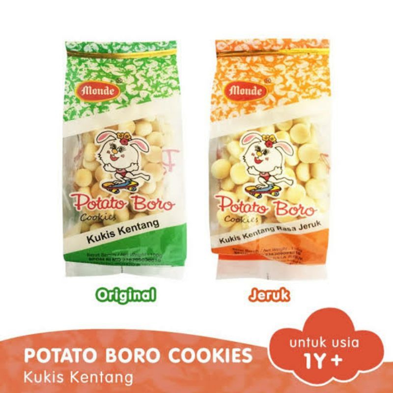 Monde Potato Boro hijau / orange