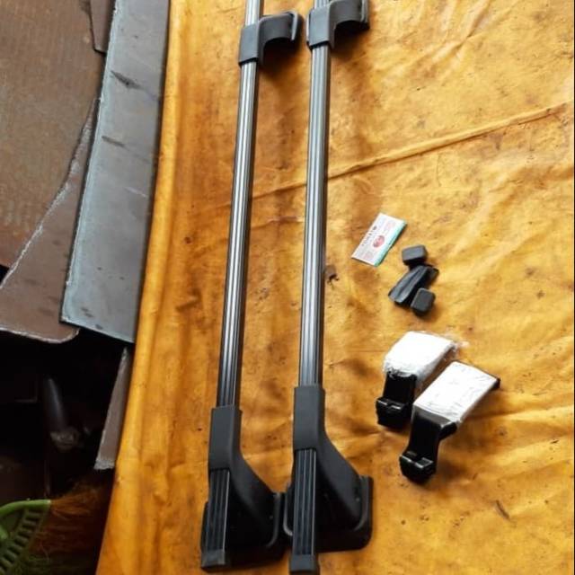Cross bar mobil rail mobil jepit pintu