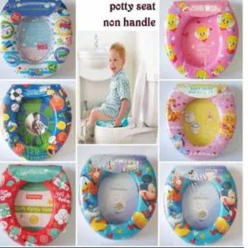 Potty Seat Baby Dudukan Toilet Bayi Lembut | Alas Duduk Toilet Bayi