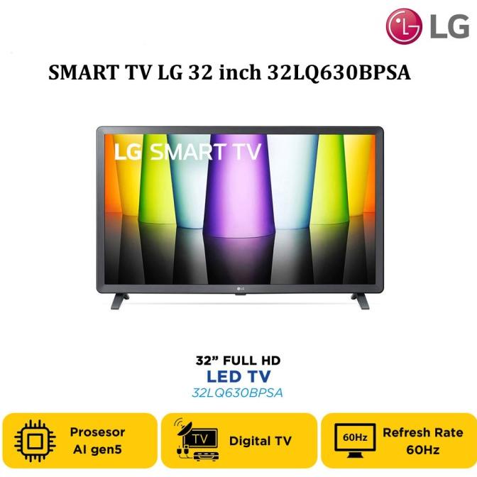 Smart Tv 32 Inch Lg 32Lm630 - Digital Tv Garansi Resmi Lg
