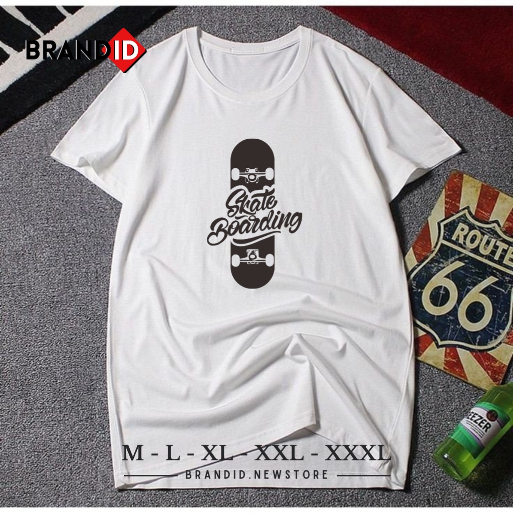 ID211 T Shirt Distro Pria Dewasa Motif Sport Baju Kaos Skaters Cowok Keren Original Quality Atasan O