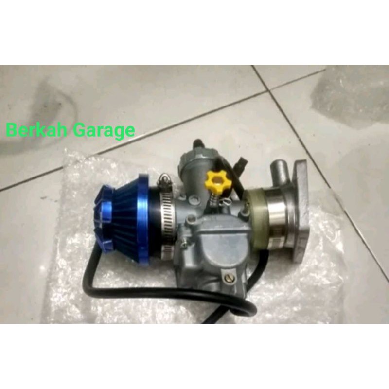 Karburator Keihin PE 28 Plus Manifold Dan Filter Udara Racing Universal