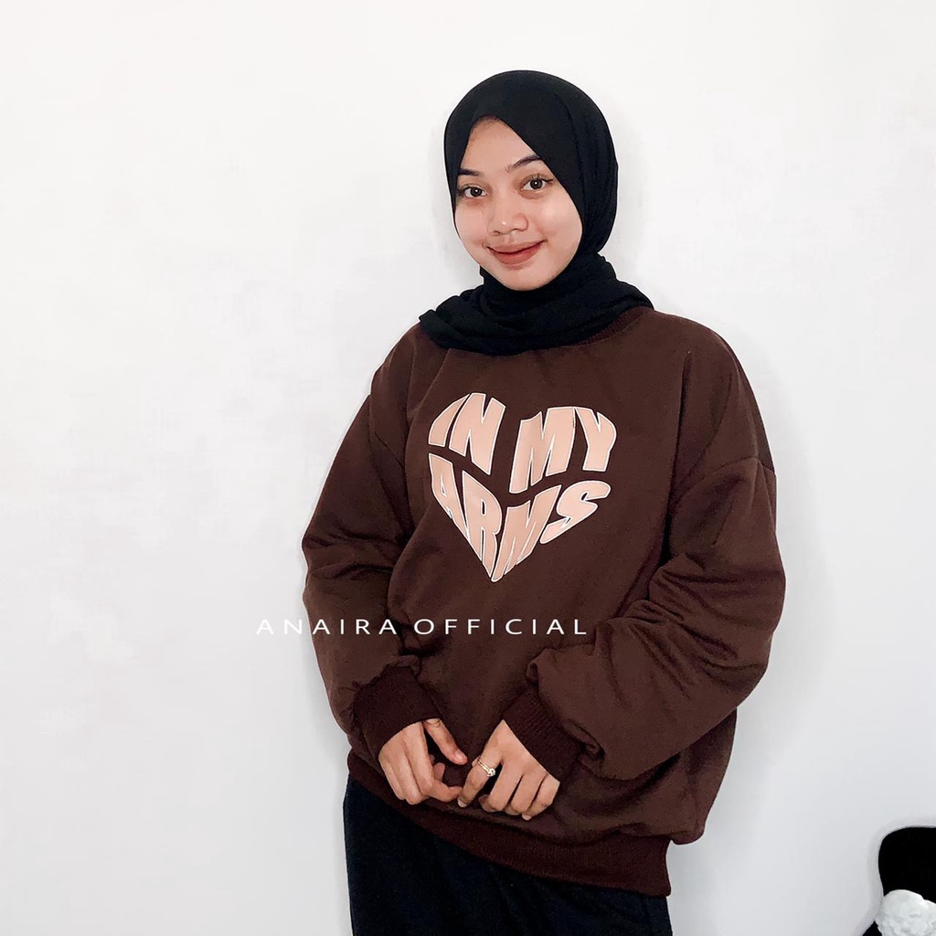 IN MY ARMS SWEATER OVERSIZE WANITA