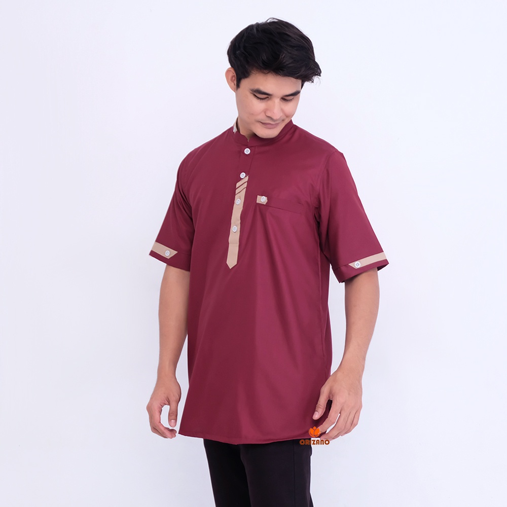 Baju Koko Dewasa / Remaja Lengan Pendek Bahan Toyobo Fodu