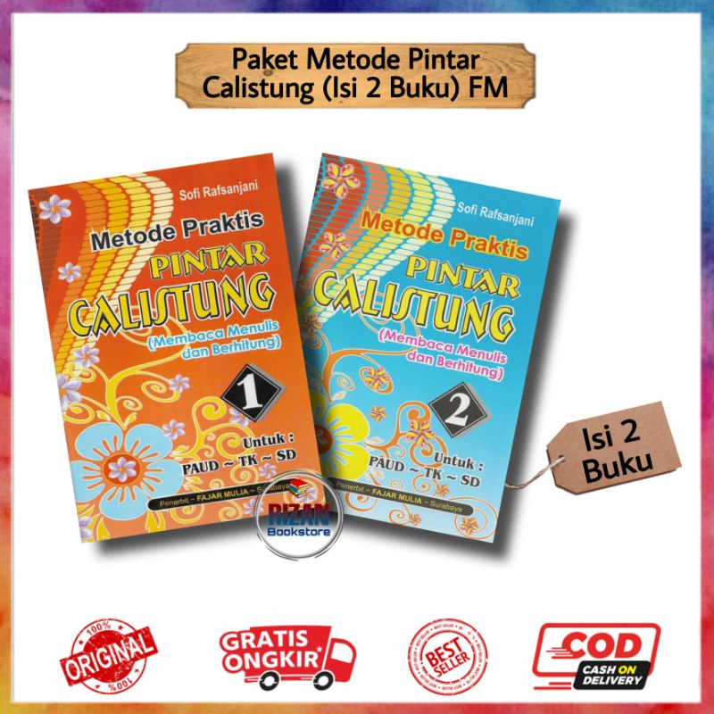 Jual Paket Metode Praktis Pintar Calistung (Isi 2 Buku) FM | Shopee ...