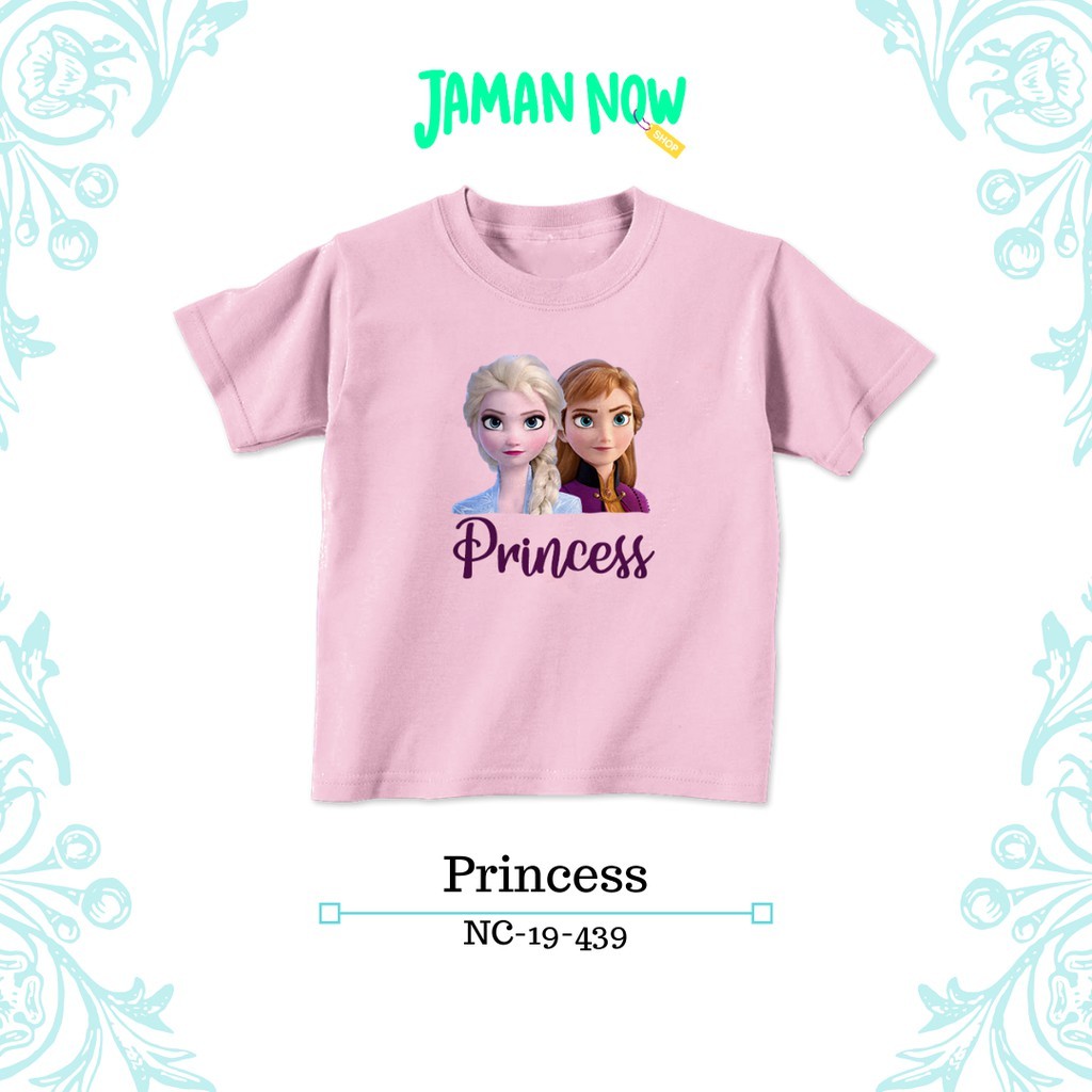  BAJU  KAOS  FROZEN BAYI DAN ANAK  USIA  6  BULAN  8 TAHUN 