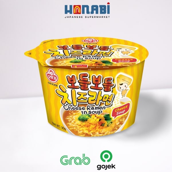 

Ottogi Cheese Ramen Bowl In Soup 90g - Mie Keju Made In Korea