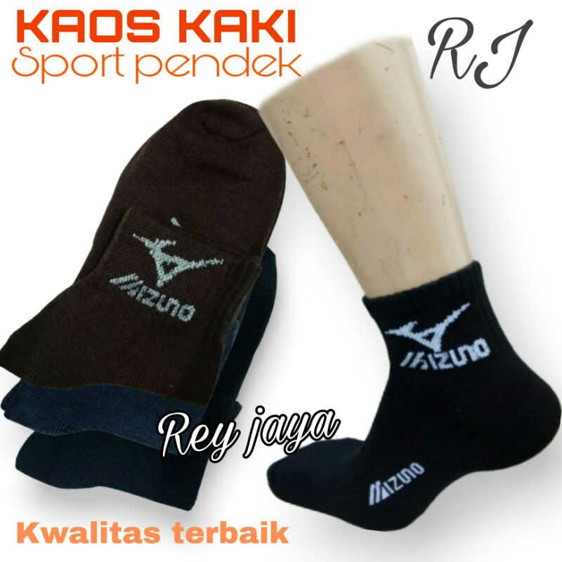 Kaos Kaki Sport Pendek Pria Wanita Dewasa Premium Ter Murah / Kaos Kaku Olahraga Pendek / Kaos Kaki Pende Cewek Cowok