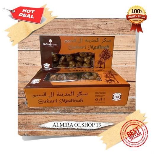 

BIG SALE! Kurma Raja Sukari Sukkari 1kg Asli Original