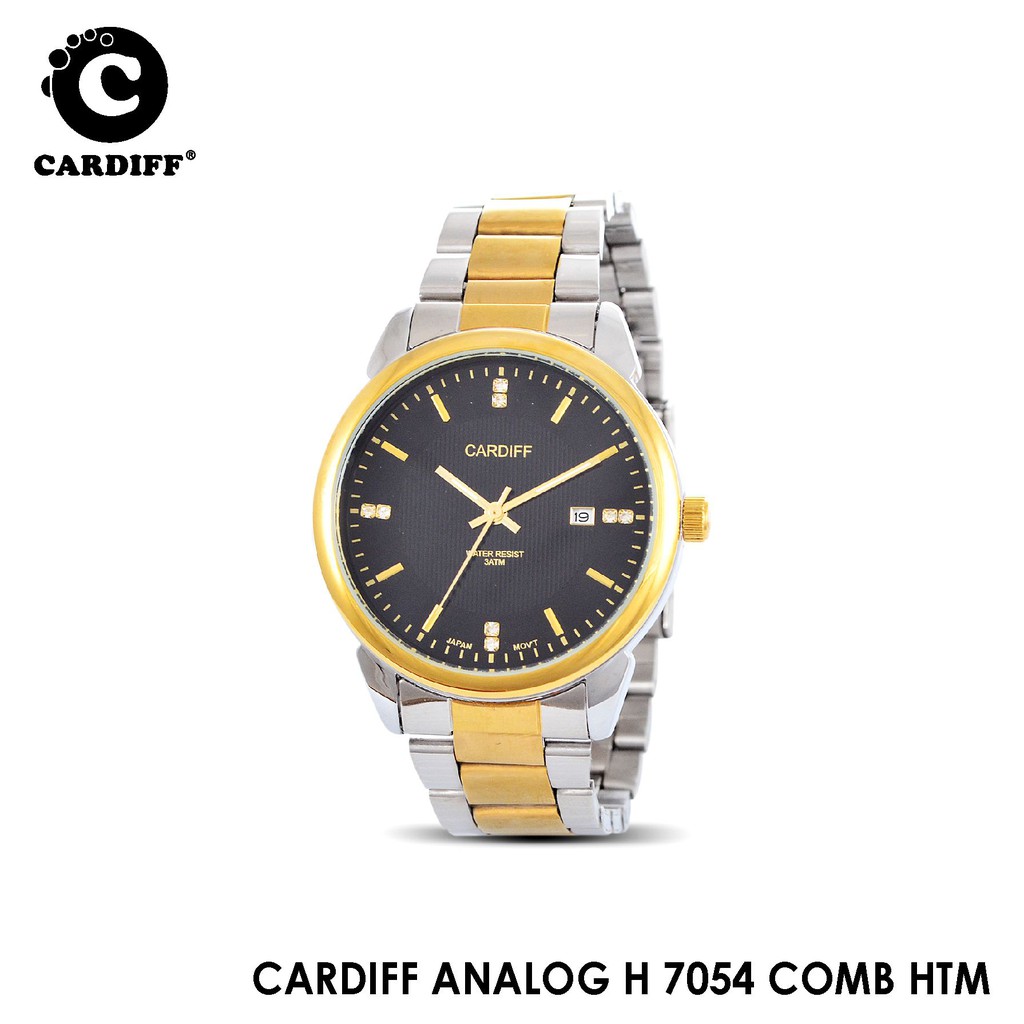 Cardiff Analog H 7054 Jam Tangan Kasual & Couple