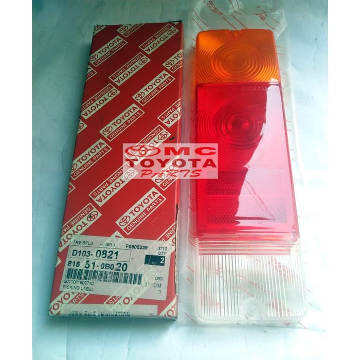 Lensa Lampu Stop Lamp Belakang Kijang 4k Bak 81551-0B020