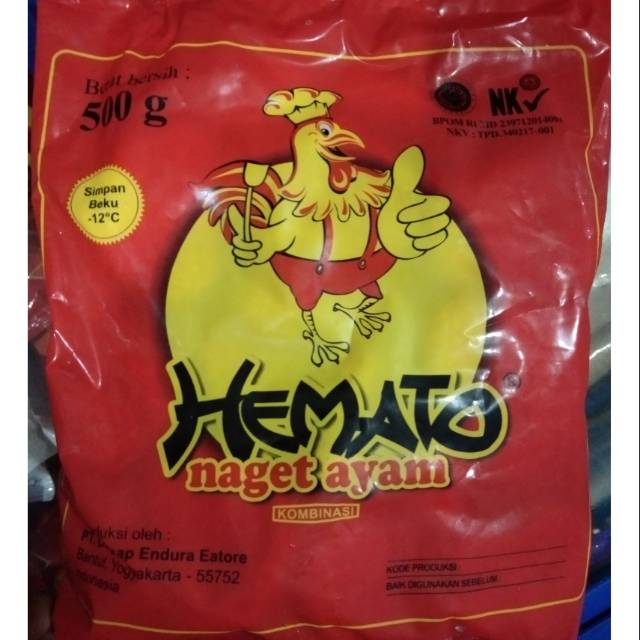 

HEMATO nugget ayam 1/2