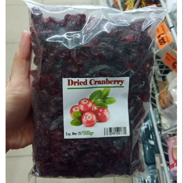 

500 gr Dried Cranberry / buah cranberi kering