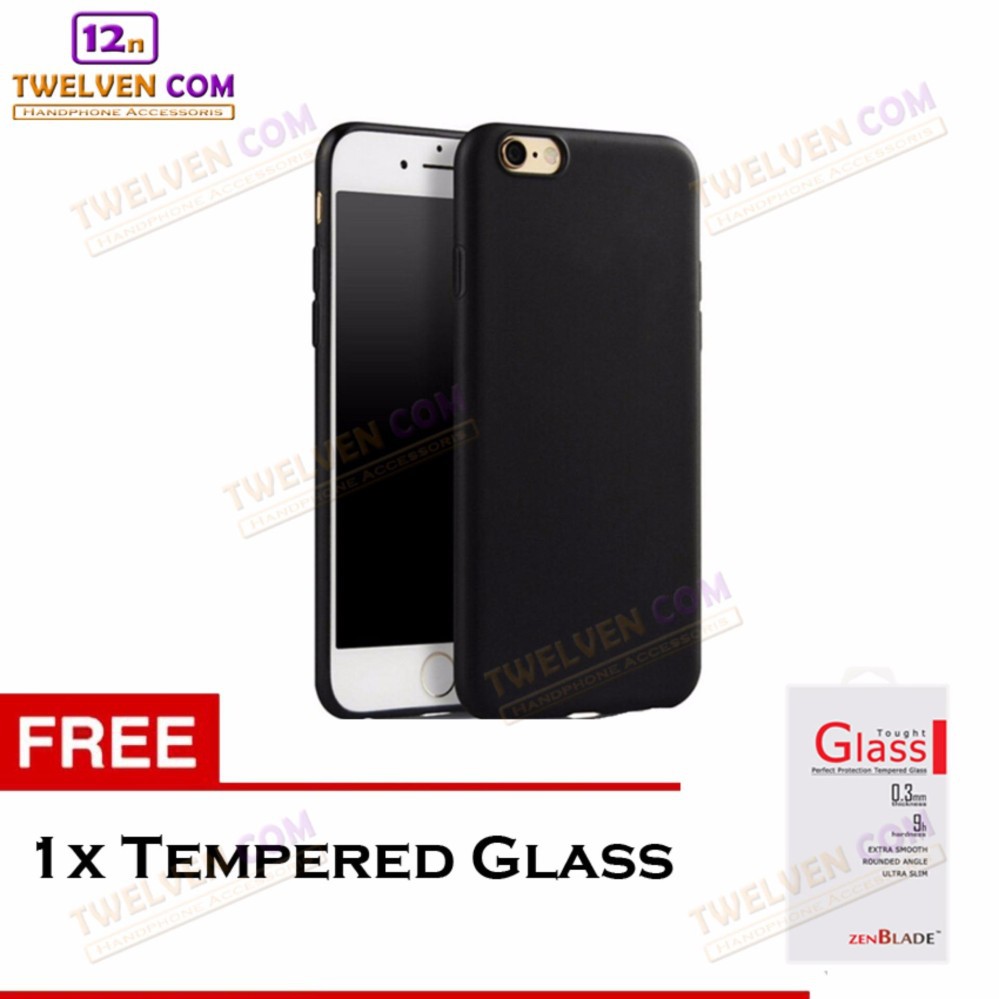 Case Ultra Slim Matte For iPhone 5 Series - Free Tempered Glass