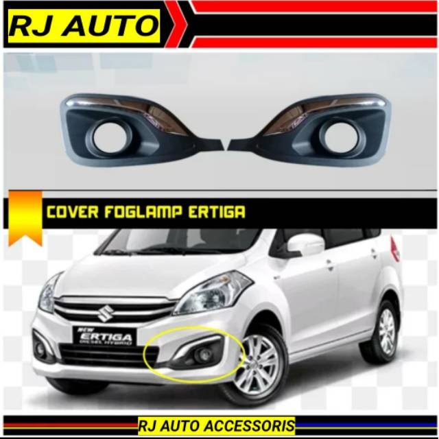 Cover foglamp ertiga new 2014 cover foglamp suzuki ertiga