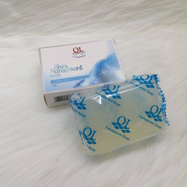 Sabun Muka Glowing Dalam Seminggu QL Skin Transparant Soap 70 Gr