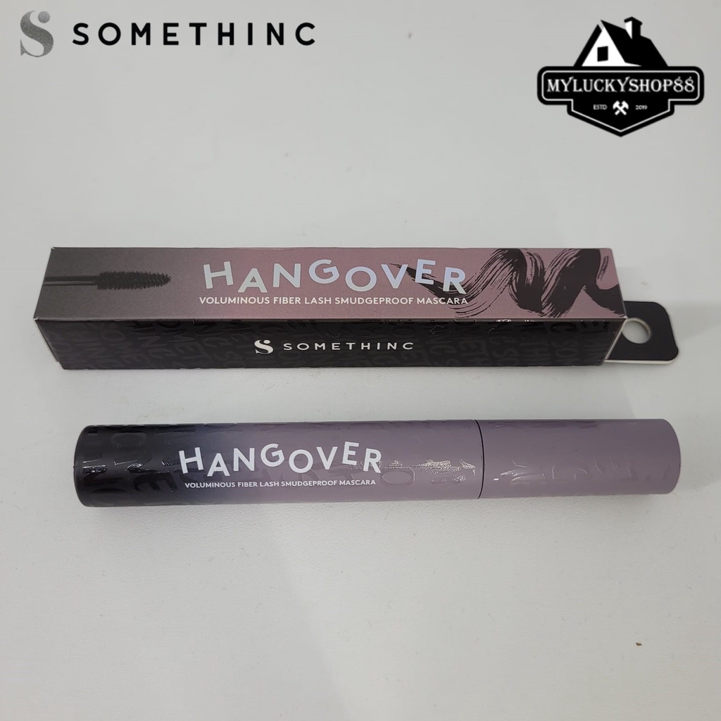 Somethinc Hangover Voluminous Fiber Lash Smudgeproof Mascara Maskara