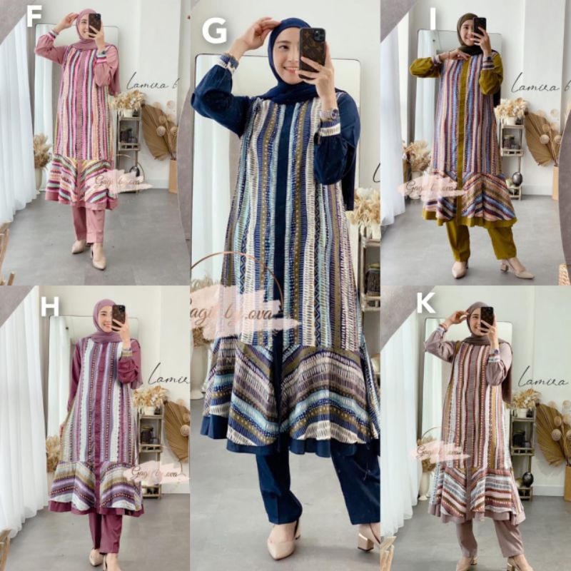 Setelan Celana Lamira 6 by Gagil Fashion Original