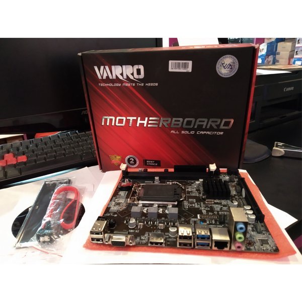 MOTHERBOARD H81 VARRO AMTRON ESONIC POWERMAX INTEL LGA1150 DDR3/USB 3.0 GARANSI 1TH