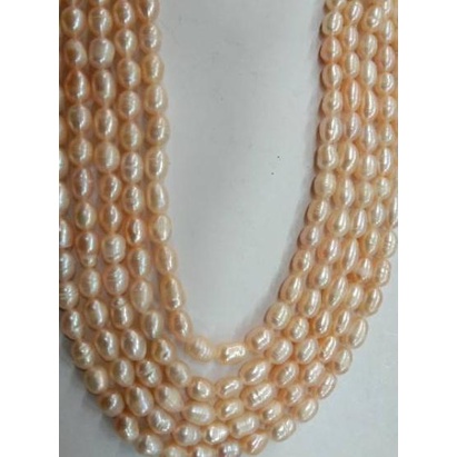 ‼️ Mutiara air tawar oval 10 mm 