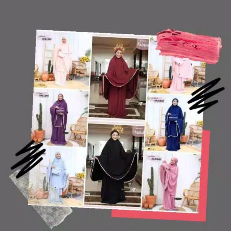 mukena Habibah ORI by @Riskirich