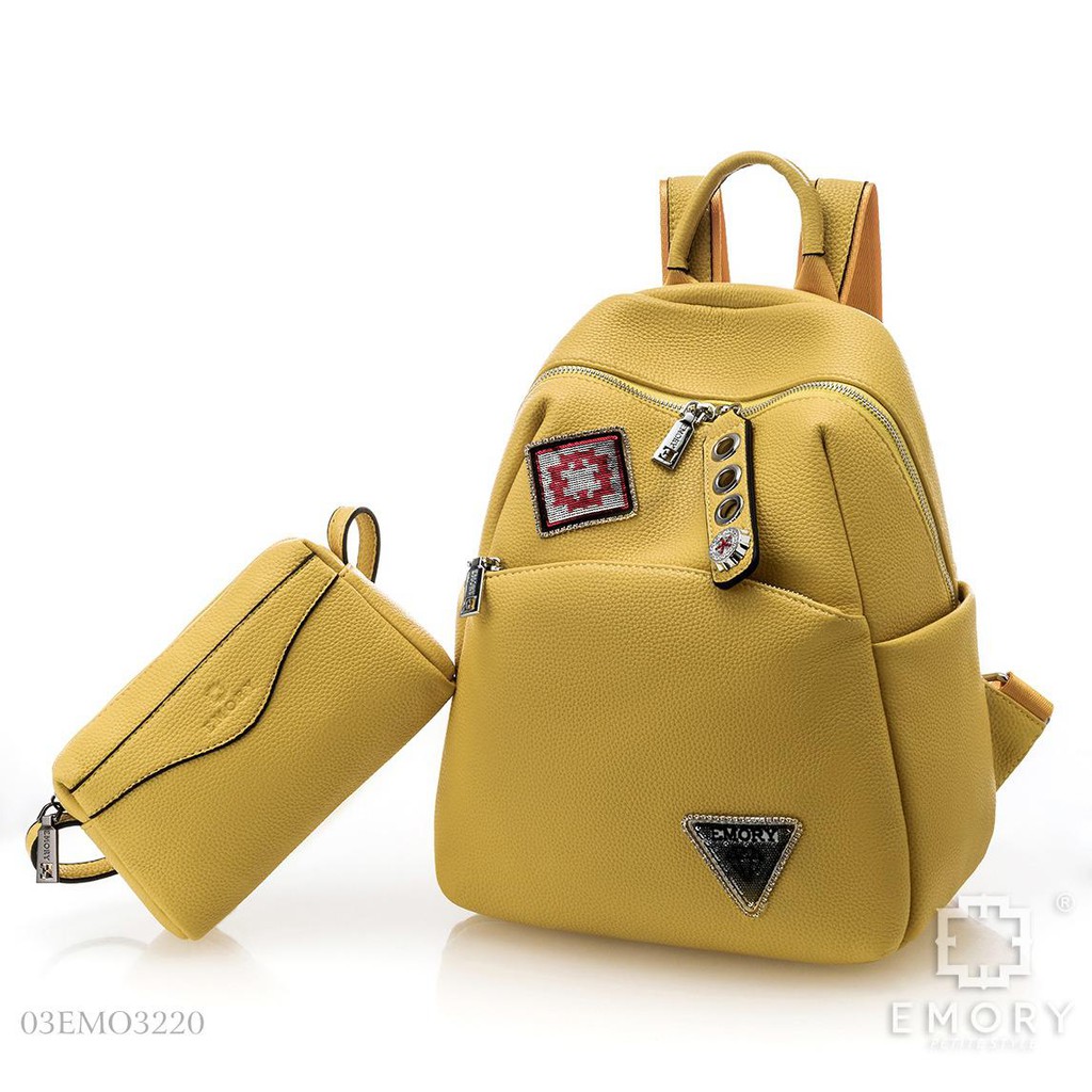 IMPORT ORIGINAL EMORY Nandra 03EMO-3220BLX Tas set ransel backpack bag wanita cewek batam murah