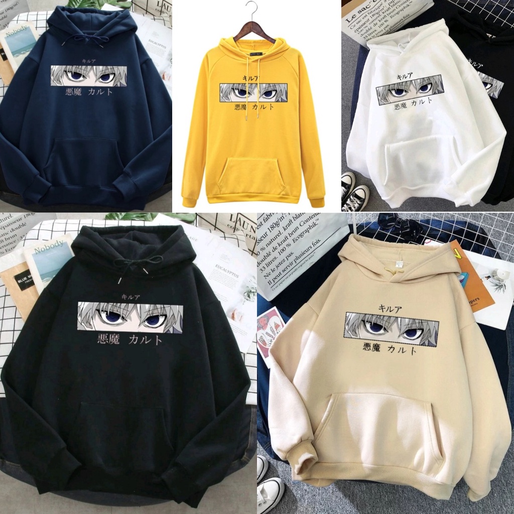 Asgard777 - Hoodie KILLUA / Hoodie cowok / Hoodie pria / hodie / sweater / sweater pria / sweater polos