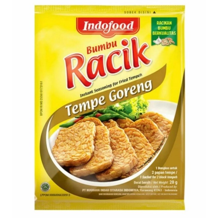 

Bumbu racik tempe goreng