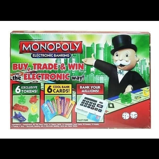 Promo Superior Toys Monopoly Electronic Banking