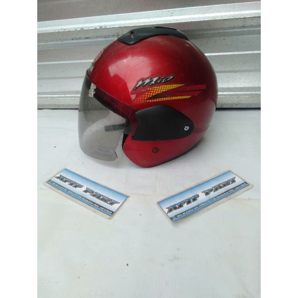helm Yamaha Mio merah ori original