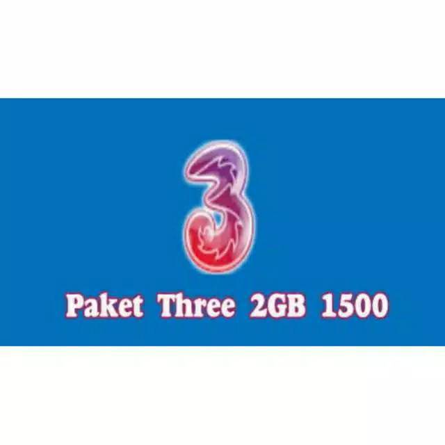 Kartu Tri 2gb Rp.1500