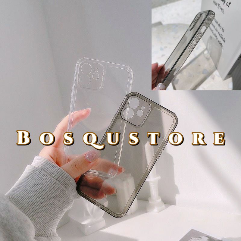 SPACE CLEAR CASE IPHONE 6/ 6PLUS/ IPHONE 7/ 7PLUS/ IPHONE 8/ 8PLUS/ IPHONE X/ XS/ IPHONE 11/ 11PRO/ 11PRO MAX/ IPHONE 12/ 12PRO/ 12PRO MAX/ IPHONE 13/ 13PRO/ 13PRO MAX/ SILIKON BENING TEBAL 2.0MM