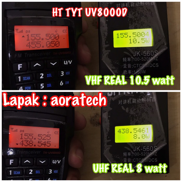 TYT TH-UV8000-D 10W Ultra-high Output Power Handheld Transceiver (HT)