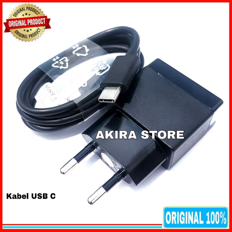 Charger Sony Xperia L1 L2 Original 100% USB Type C