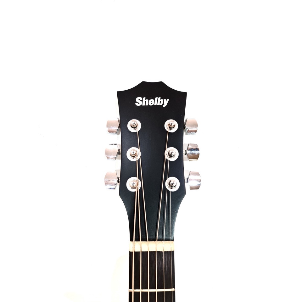 Gitar Akustik Merk Shelby Original Tipe GWC-240 NSK Senar String Trusrod Murah Jakarta