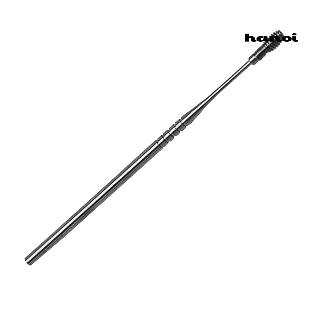 HQTM_Ear Care Tools Portable Stainless Steel Spiral Ear Pick Curette Ear Cleaner