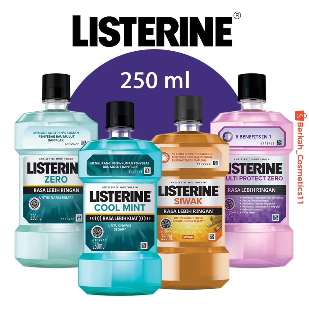 LISTERINE® Antiseptic Mouthwash / Obat Kumur Antiseptik 250ml