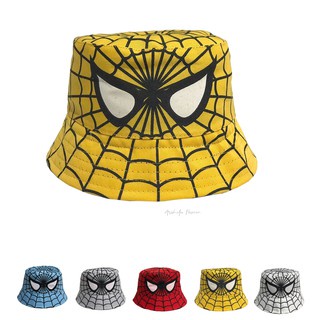 Topi Bucket anak laki laki Bucket Anak Sablon Karakter Spiderman Bucket Anak Full Print