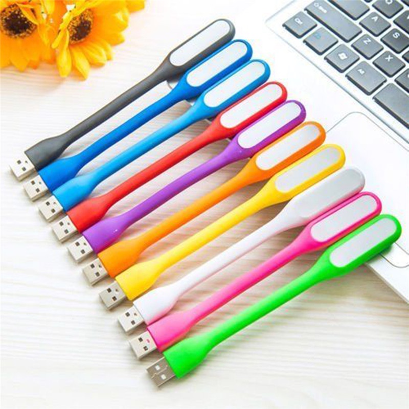 {LUCKID}New Flexible Mini USB LED Light Lamp For Computer Notebook Laptop PC Reading Bright