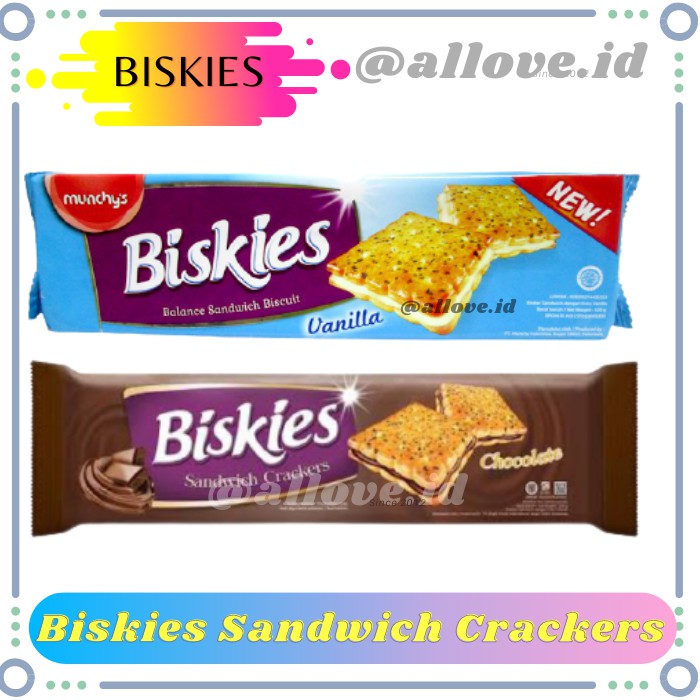 

Biskies Sandwich Crackers 108 gr