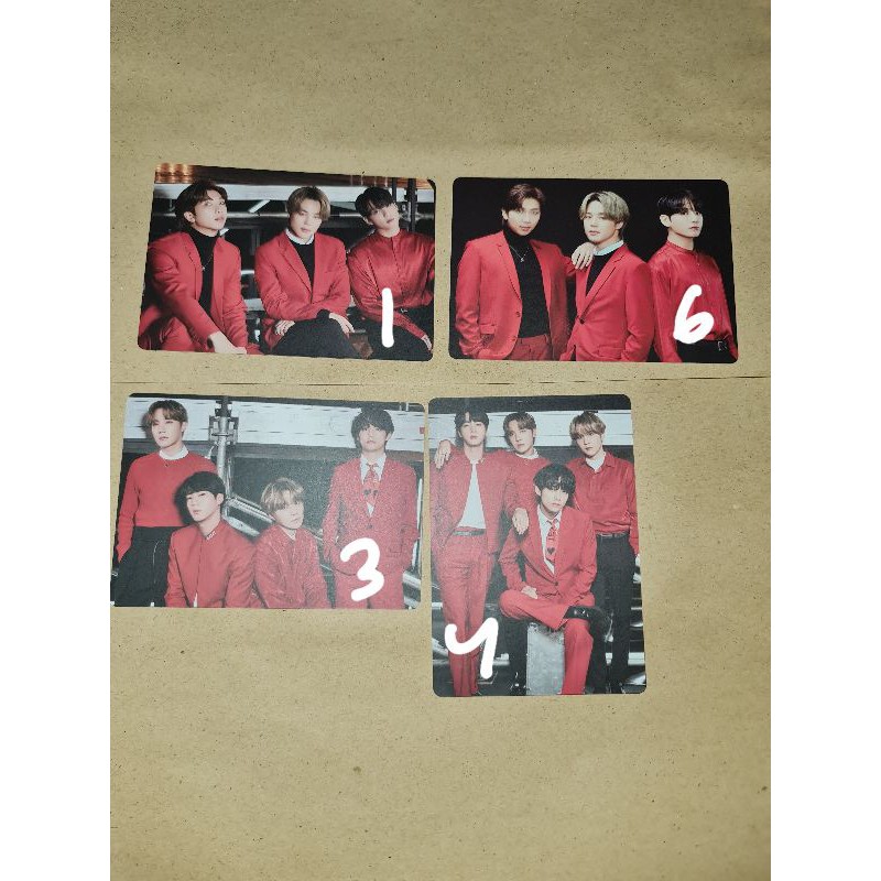 [READY STOCK] BTS MAP OF THE SOUL MOTS ONE MINI PC PHOTOCARD UNIT