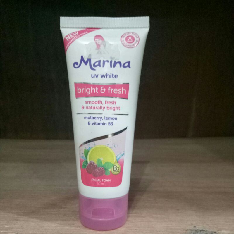 Marina bright&amp; fresh facial foam 50 ml