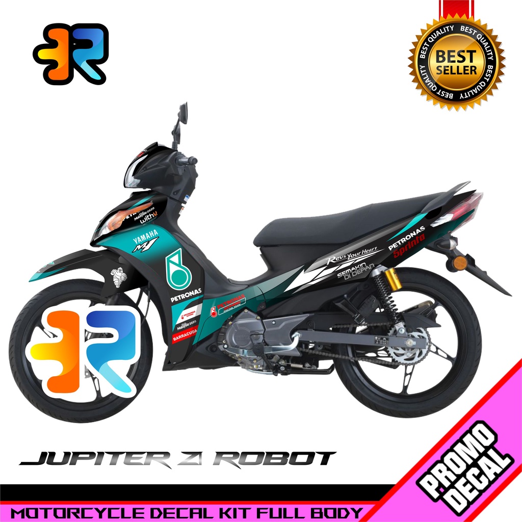 Decal Stiker Motor Jupiter Z1 Full Body Petronas