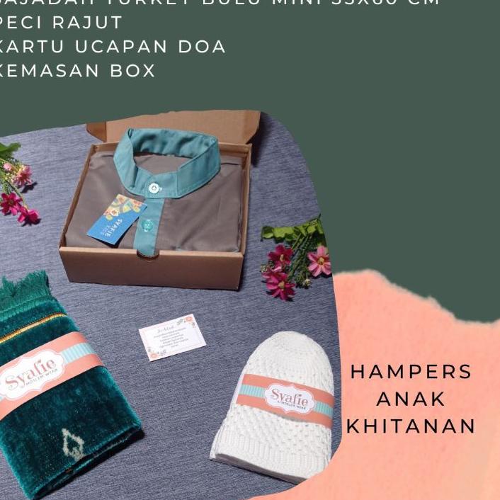 For Sale HAMPERS - KADO ANAK LAKI-LAKI - KADO KHITANAN / SUNATAN - SETELAN KURTA DAN GAMIS ANAK 