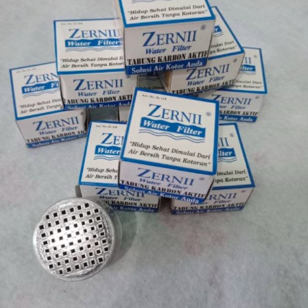 Karbon Aktif Filter/Saringan Air Zernii / Zerni Refilll Filter Refil Karbon Aktif Zerni Penyaring Saringan Air Keruh Filter Air Zernii Water Filter Penyaring Penjernih Kran Air Filter Kran Air