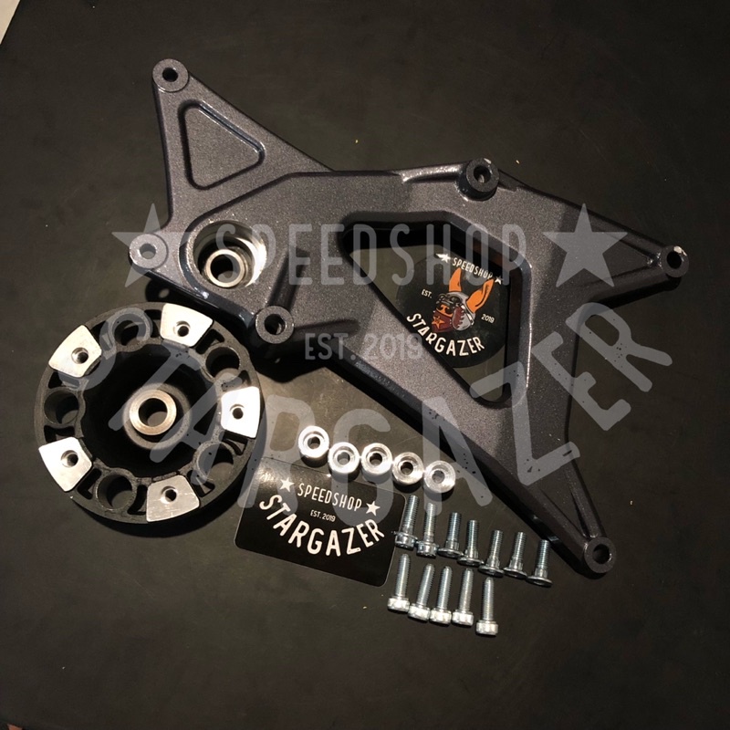 Paket Swing ARM Cakram Belakang Honda Vario 125 150 Paketan Double Disc Double Cakram