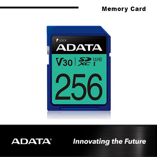 ADATA Premier Pro SDXC/SDHC UHS-I U3 (V30S) 256GB - SD CARD TOSCA