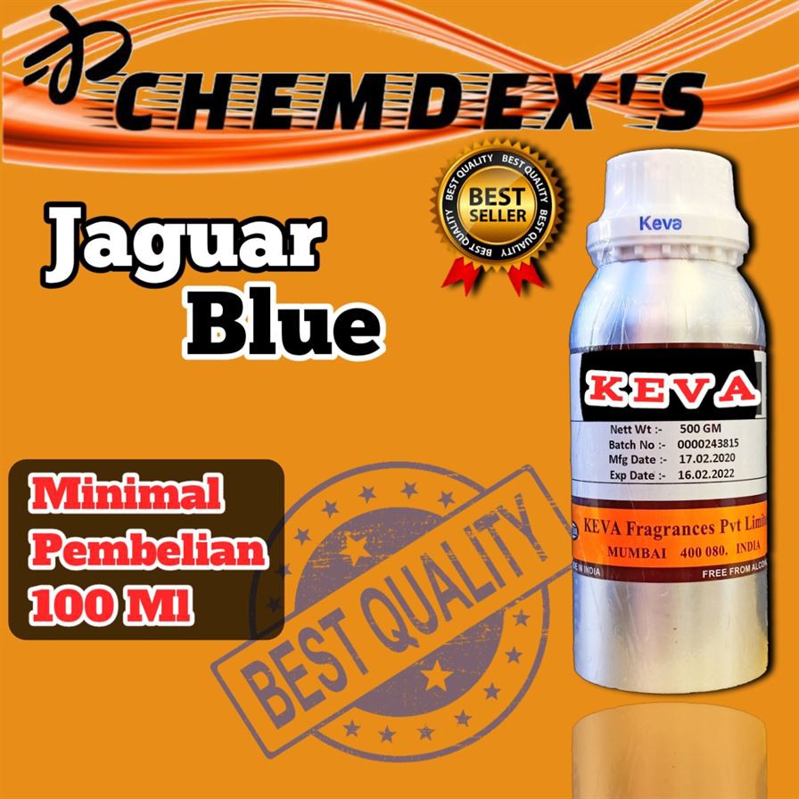 BIBIT PARFUM MURNI// JAGUAR BLUE // KEVA// 100 ML-500ML || parfum jaguar blue || jaguar parfum || pa